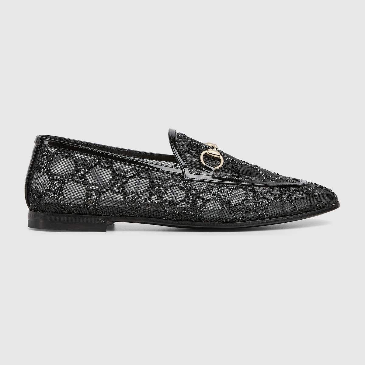 Gucci Women’s GG crystal Gucci Jordaan loafer - Image 1